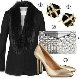 女明星毛领大衣图片,毛领大衣演绎女明星优雅风范